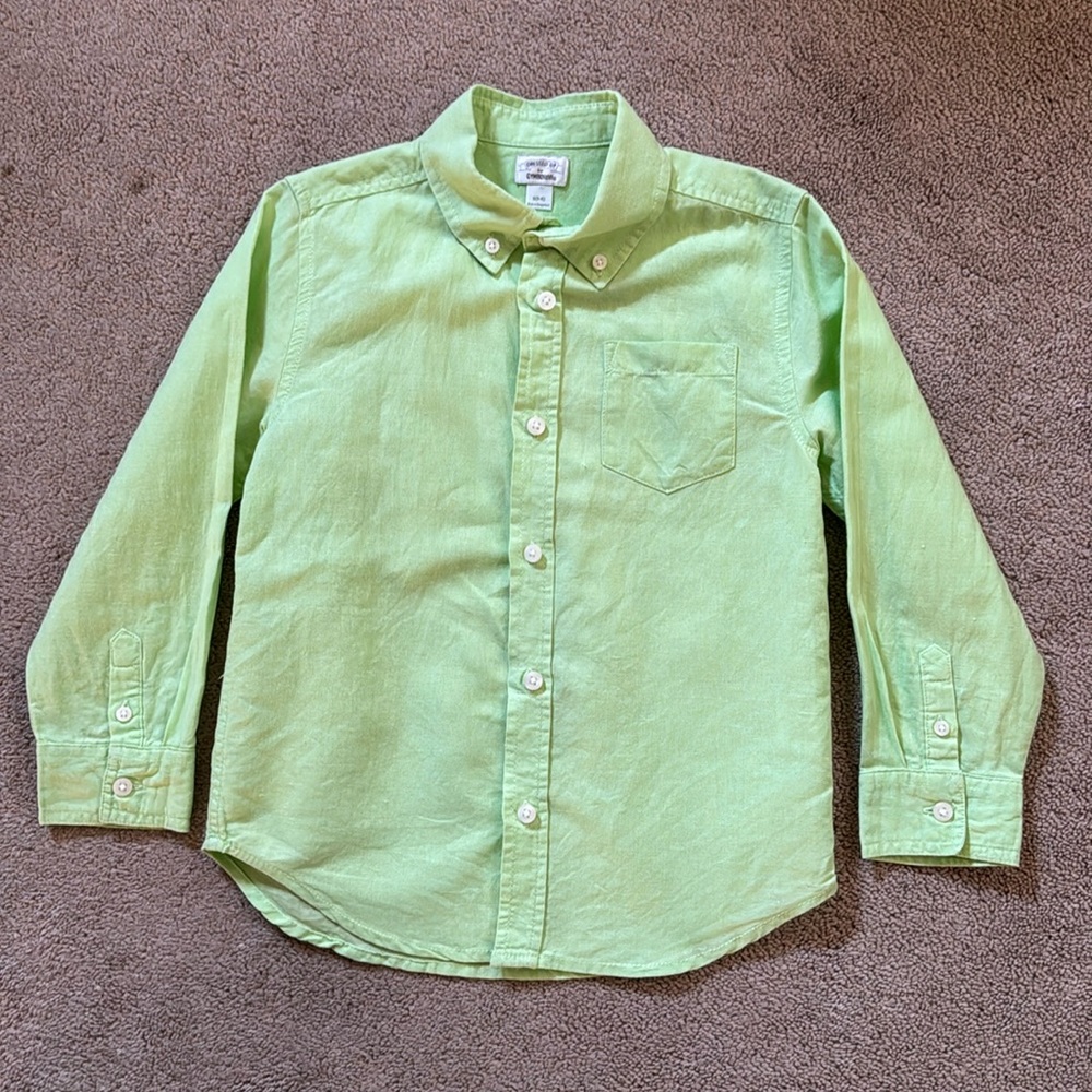 🎉Gymboree- Linen Shirt(Size 5/6)🎉